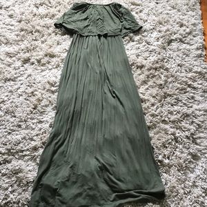 Wet seal strapless Maxi dress